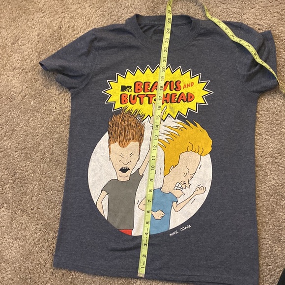 Beavis and Butt-Head t-shirt gray small - Picture 7 of 7
